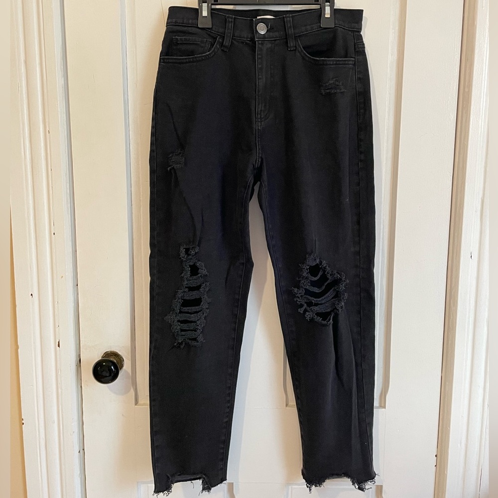 High Rise Curvy Mom Jeans - Picture 2 of 4